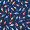 Fabrics - Cotton - Floats - Navy N10