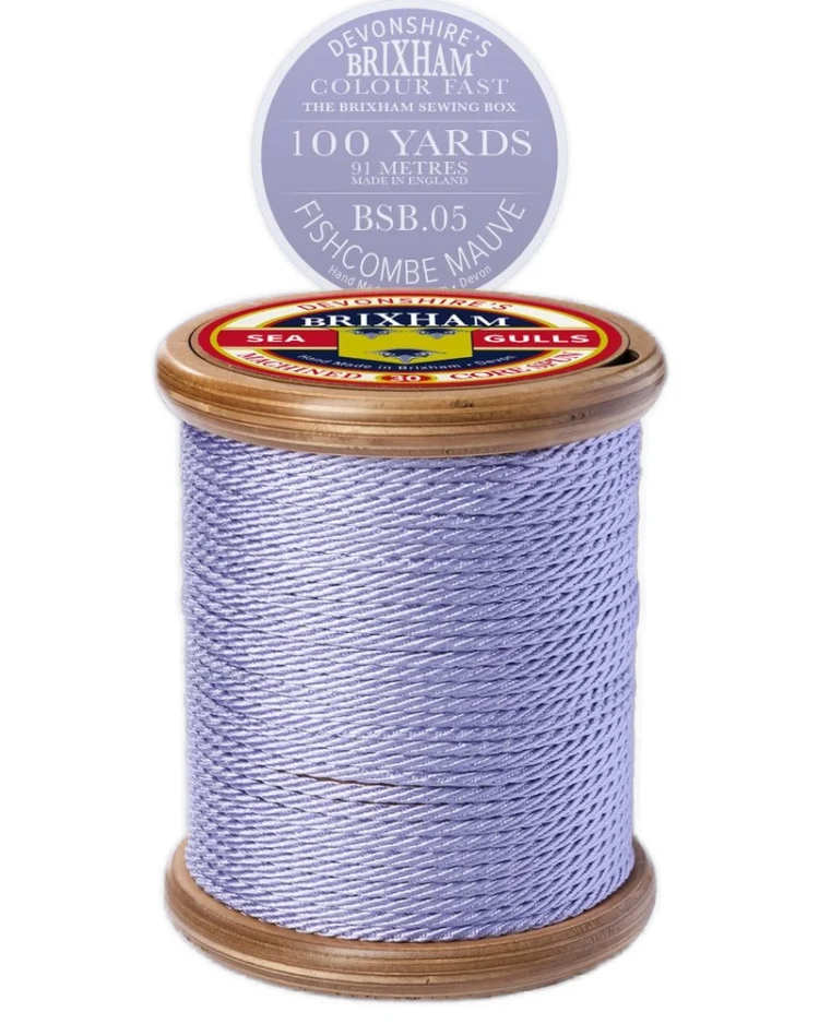 Gifts - Devonshires Brixham Cotton Reel - Storage-Keepsake - Fishcombe Mauve - BSB05