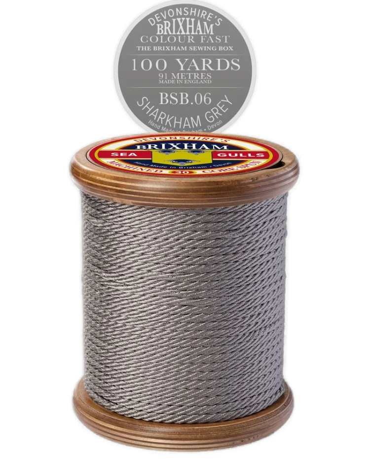 Gifts - Devonshires Brixham Cotton Reel - Storage-Keepsake - Sharkham Grey - BSB06