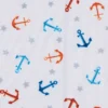 Fabrics - Cotton - Anchors on White - N717