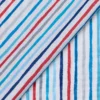 Fabrics - Cotton - Multi Stripes - White N719 Overlay