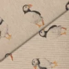 Fabrics - Cotton - Puffins on Cream - R102 Overlay