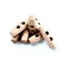 Haberdashery - Button - Natural Wooden Toggle 40mm - G203740 Grouped