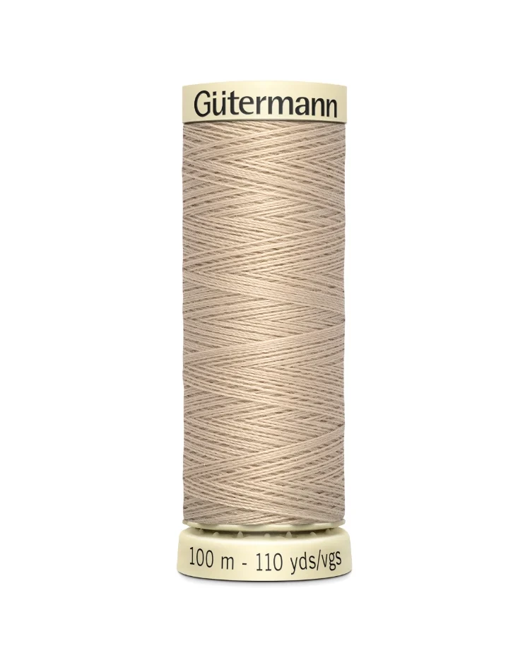 Gutermann Sew-All Thread - Tan (198)