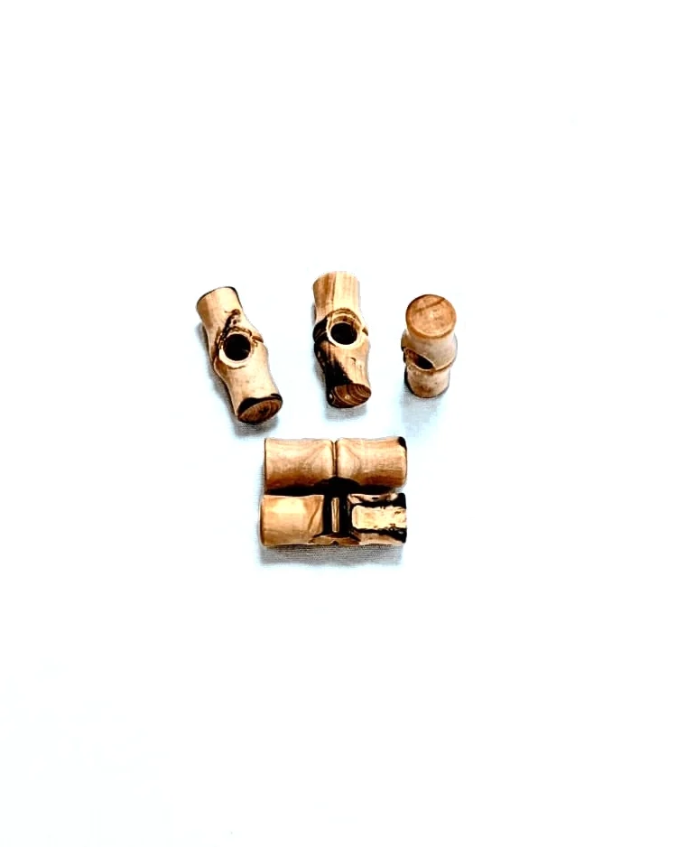 Haberdashery - Button - Natural Wooden Toggle 25mm - A2270