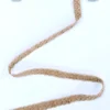Haberdashery - Trims - Woven Jute Fkat Braided Trim - Natural - 37mm