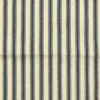 Fabrics - Cotton - Canvas Ticking Stripes 8mm with Dark Blue & Cream - OT118-DB1