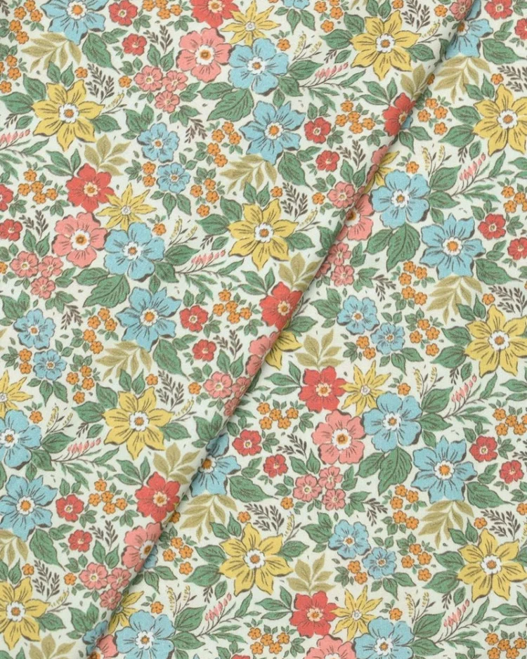 Fabrics - Cotton - Carnaby on Cream - CPR115 - Overlay