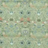 Fabrics - Cotton - Strawberry Thief Design on Pistachio - CPR119