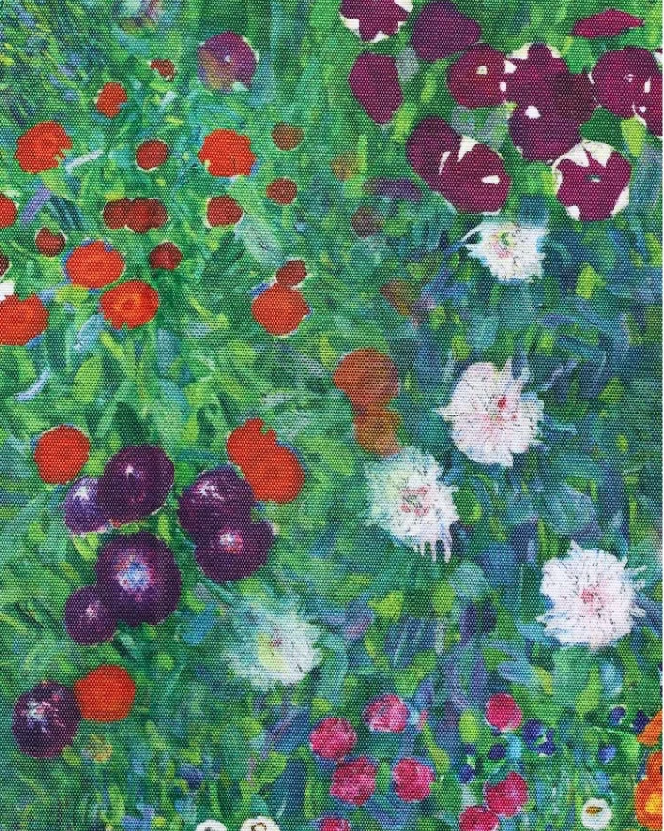 Fabrics - Polyester - Watercolour Flower Garden - CF001