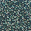 Fabrics - Viscose Challis - Flowers on Navy Blue - WC012