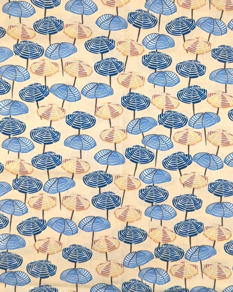 Fabrics - Cotton - Dear Stella Design - Wanderlust I've Got You Covered on Sand - STELLA-D3421