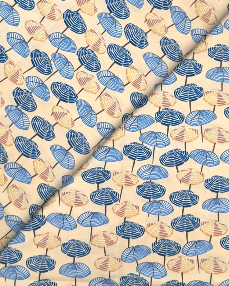 Fabrics - Cotton - Dear Stella Design - Wanderlust I've Got You Covered on Sand - STELLA-D3421 - Overlay