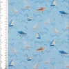 Fabrics - Cotton - Dear Stella Design - Wanderlust Seas The Day on Aqua - STELLA-D3422 - Sizing