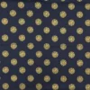 Fabrics - Cotton - Lewis & Irene - Winter Solstice - Shining Star on Midnight Blue - L59C