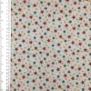 Fabrics - Cotton - Christmas Print - Red, Green and Gold Stars on Ivory - Rose & Hubble Fabrics - CS02 - Sizing