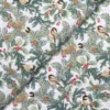 Fabrics - Cotton - Jackie Robinson - Winter's Day Collection - Winter Chickadees on White B16591M09 - Overlay