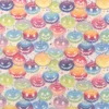 Fabrics - Polycotton - Halloween Print - Bright Pumpkins on White - TC0151